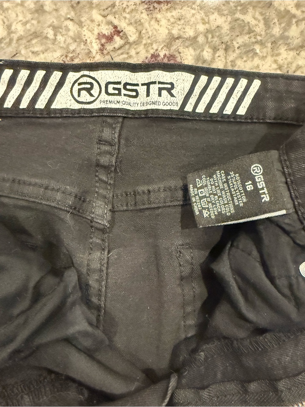 Boy’s Black Jeans